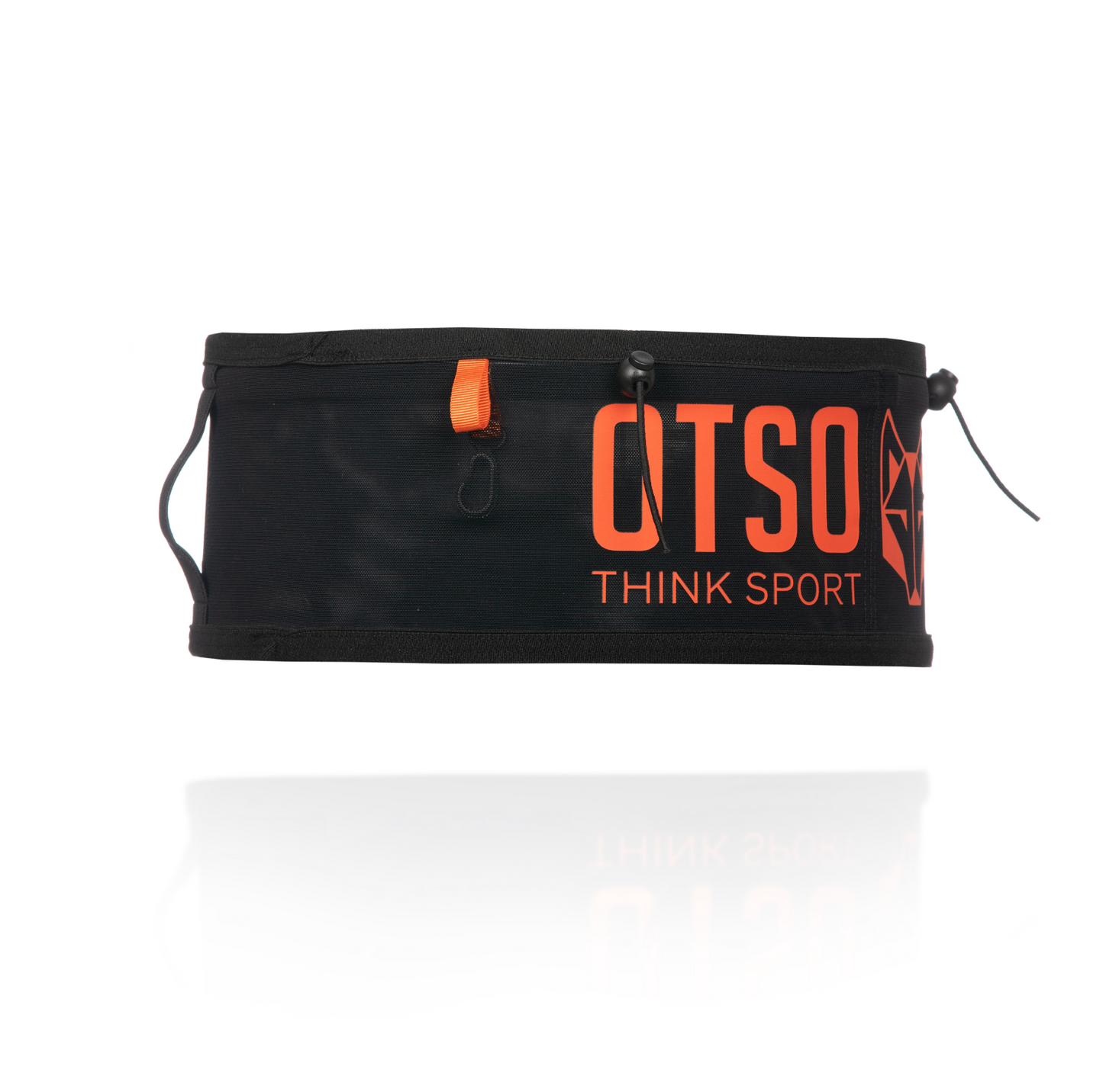 Unisex Running Belt - Black & Orange