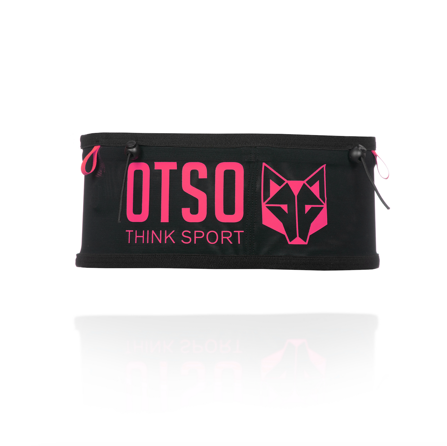 Unisex Running Belt - Black & Pink