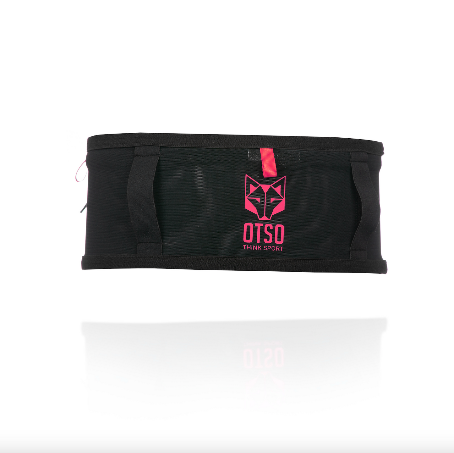 Unisex Running Belt - Black & Pink