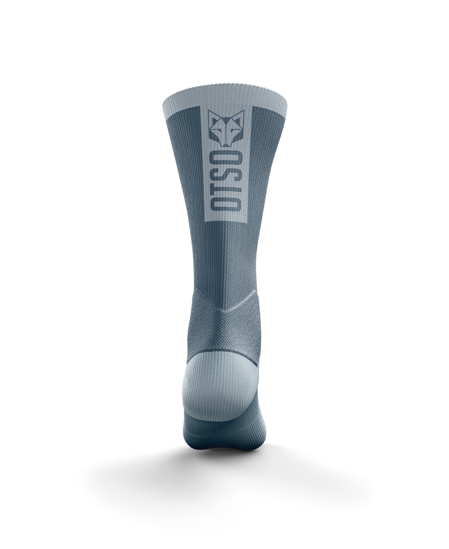 High Cut Cycling Socks - Steel Blue & Turquoise
