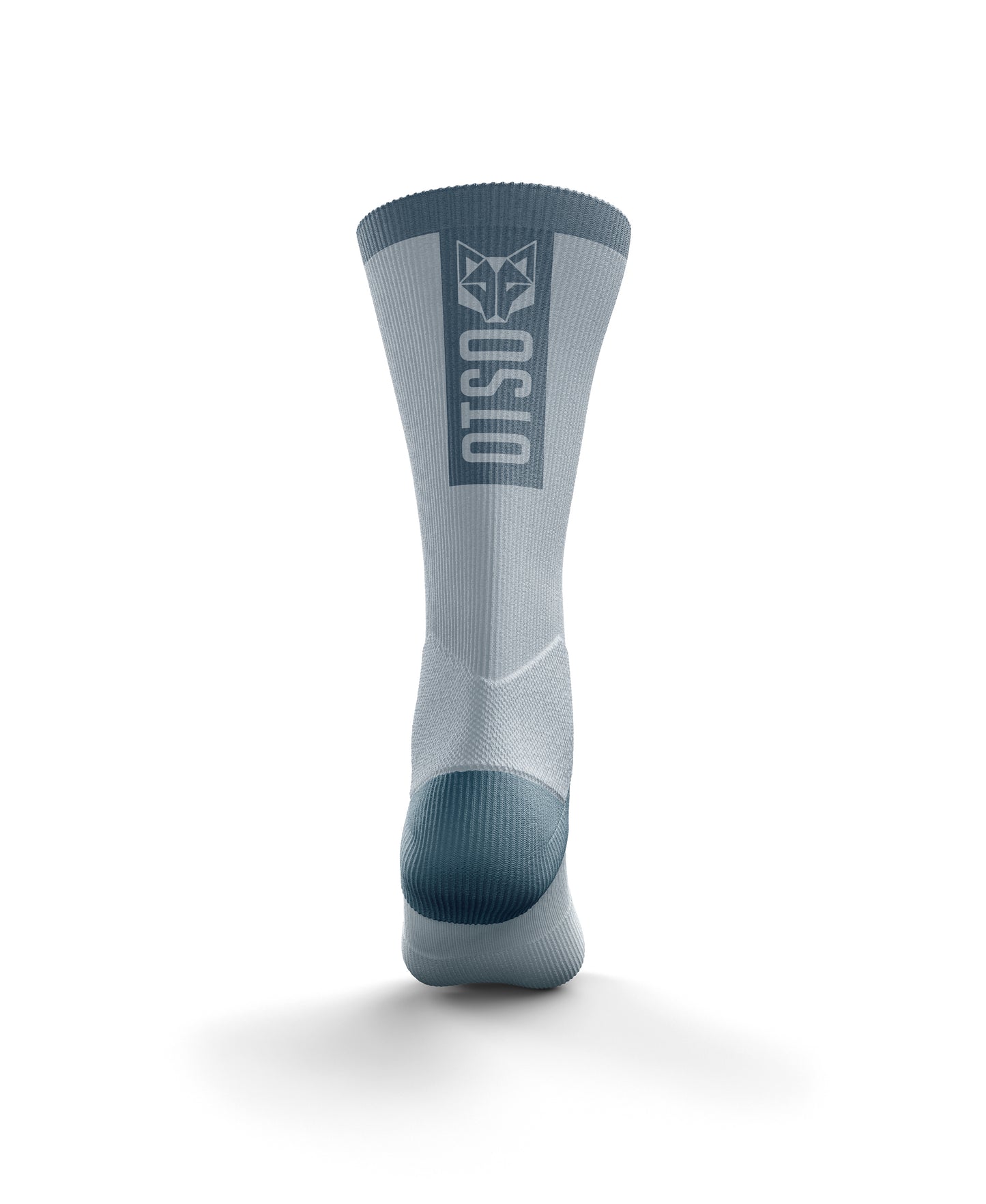High Cut Cycling Socks - Turquoise & Steel Blue