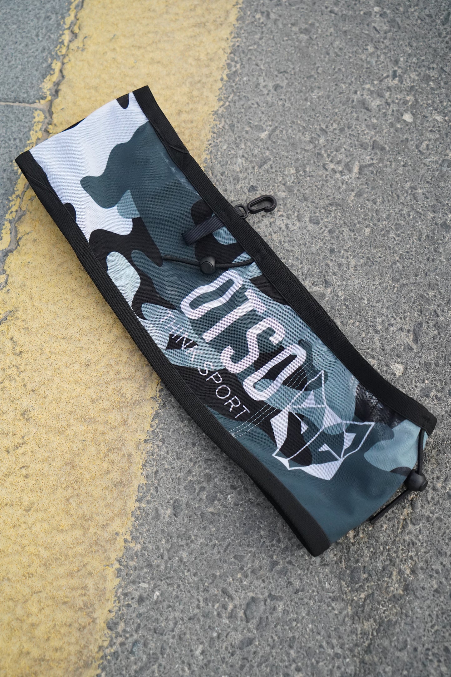 Unisex Running Belt - Camo Grey