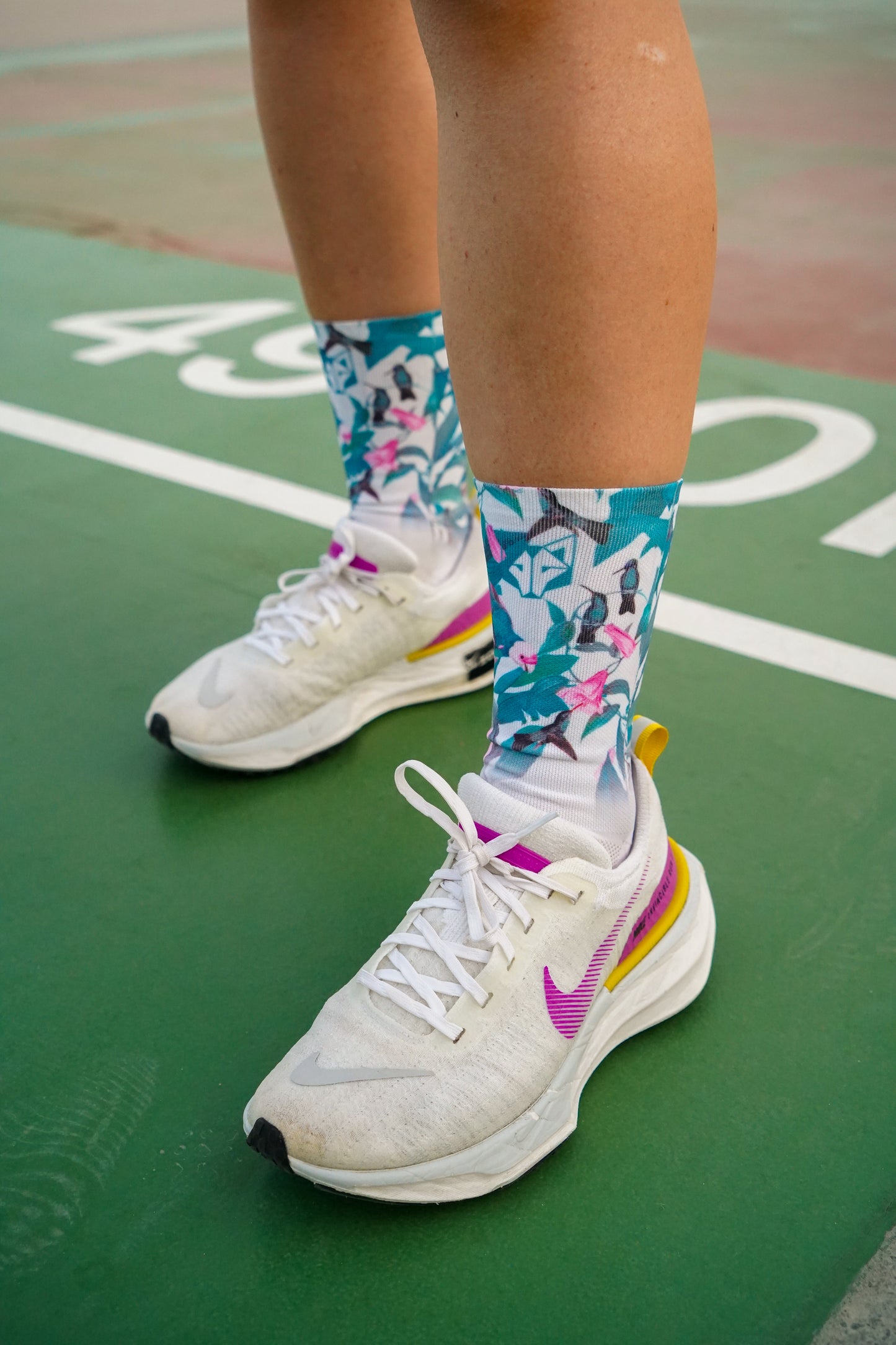 Funny Socks High Cut - Garden
