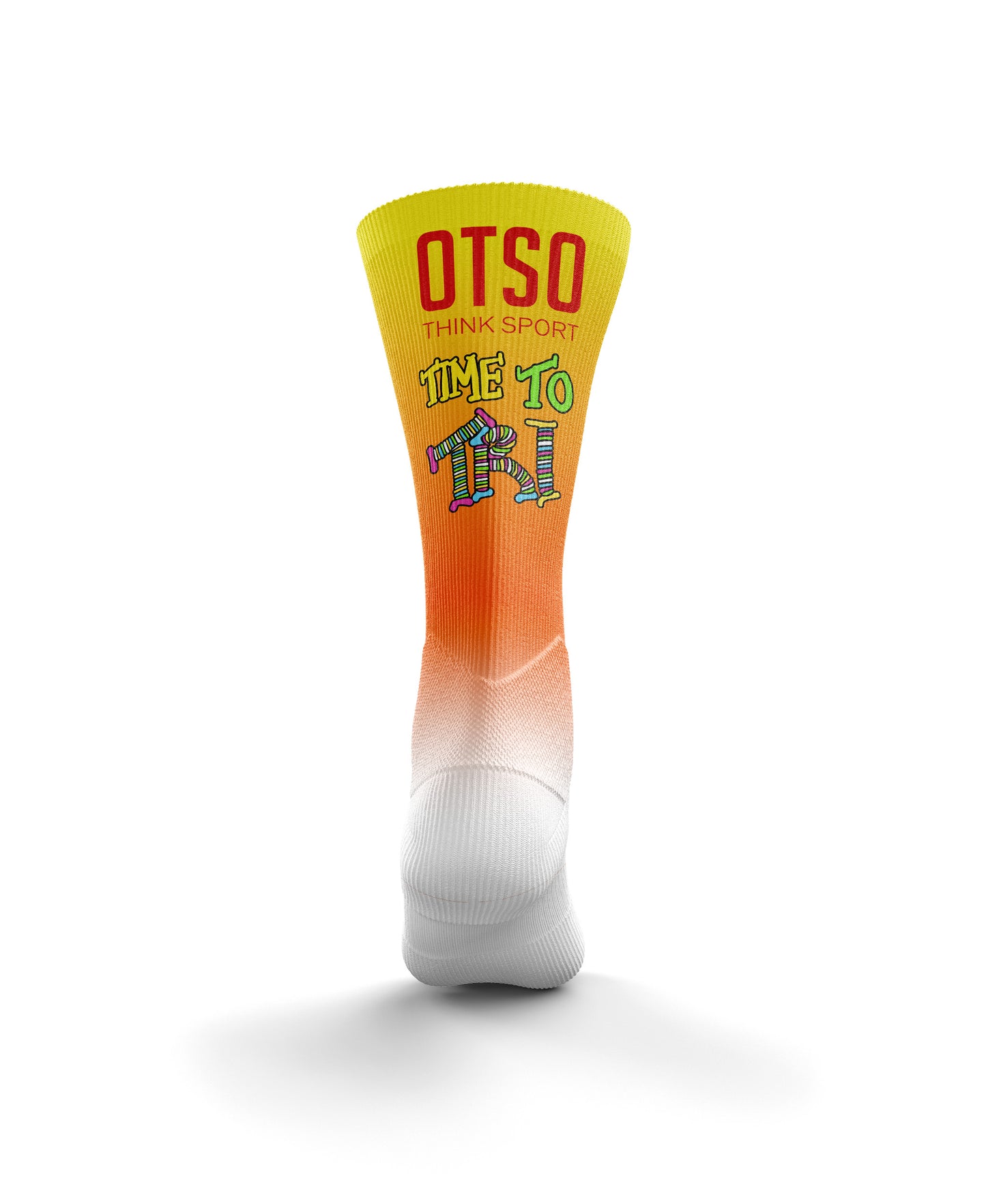 Funny Socks - Time to Tri Man Bike
