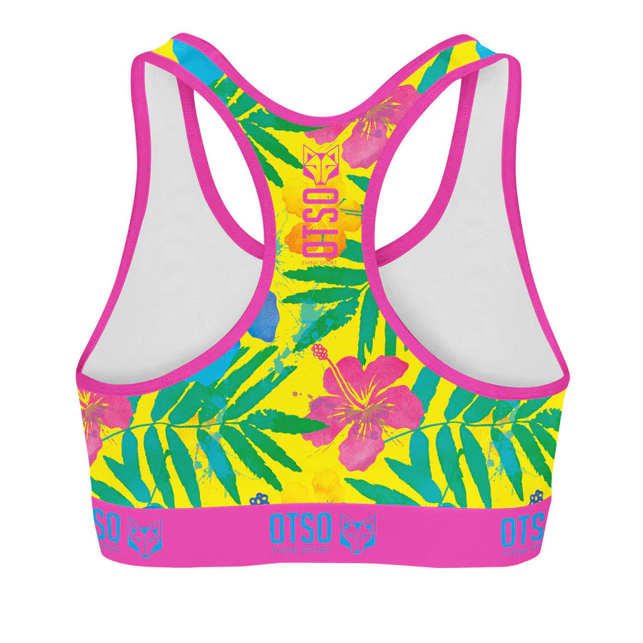 Womens Sports Top - Floral