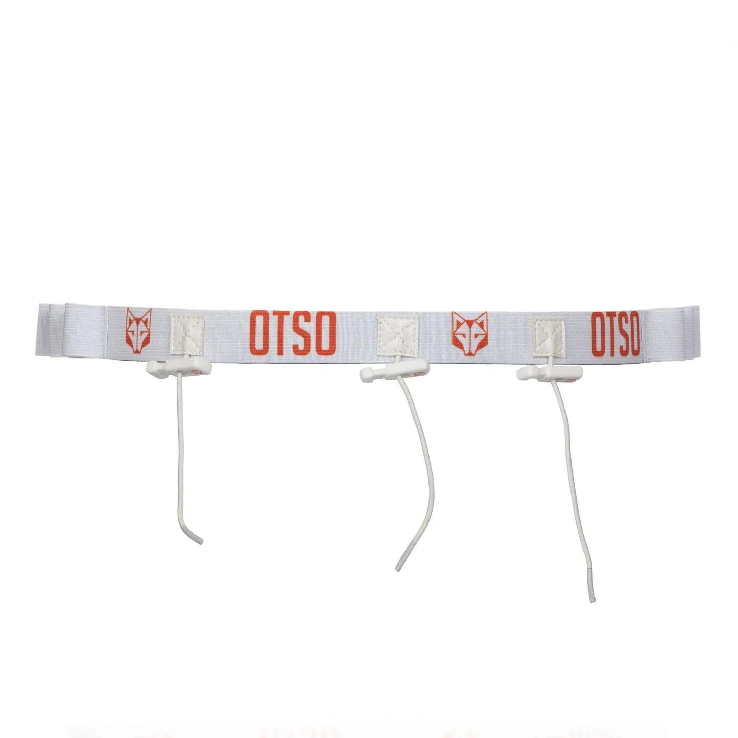 Unisex Race Belt - White & Orange