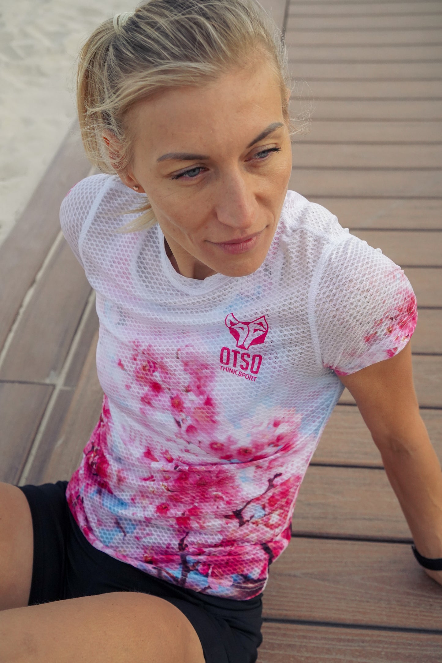 Womens T-shirt - Almond Blossom