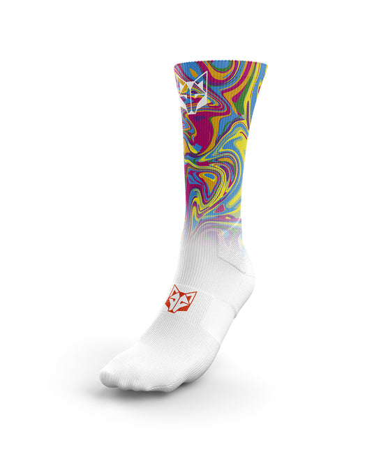 Funny Socks High Cut - Psychedelic
