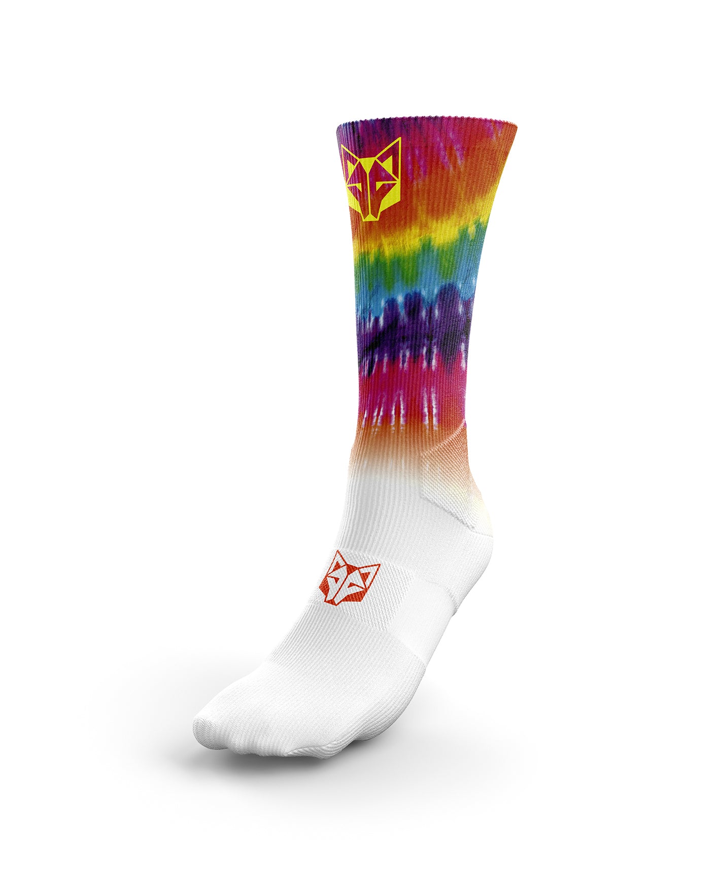 Funny Socks High Cut - Tie Dye