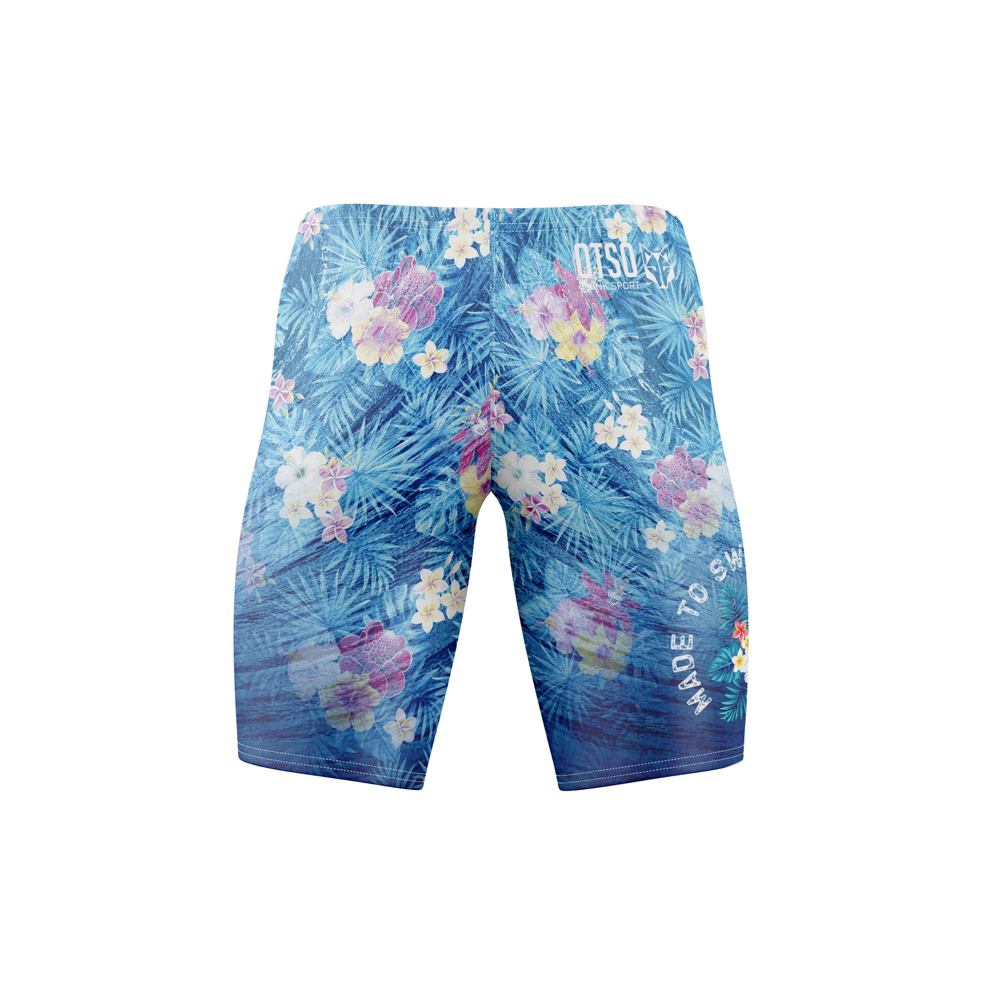 Mens Swim Shorts - Swim Bike Run Wave