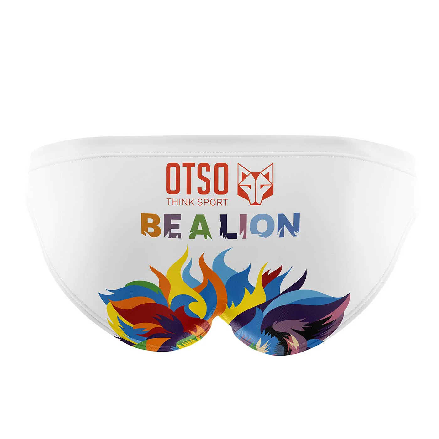 Mens Swim Briefs - Be a Lion