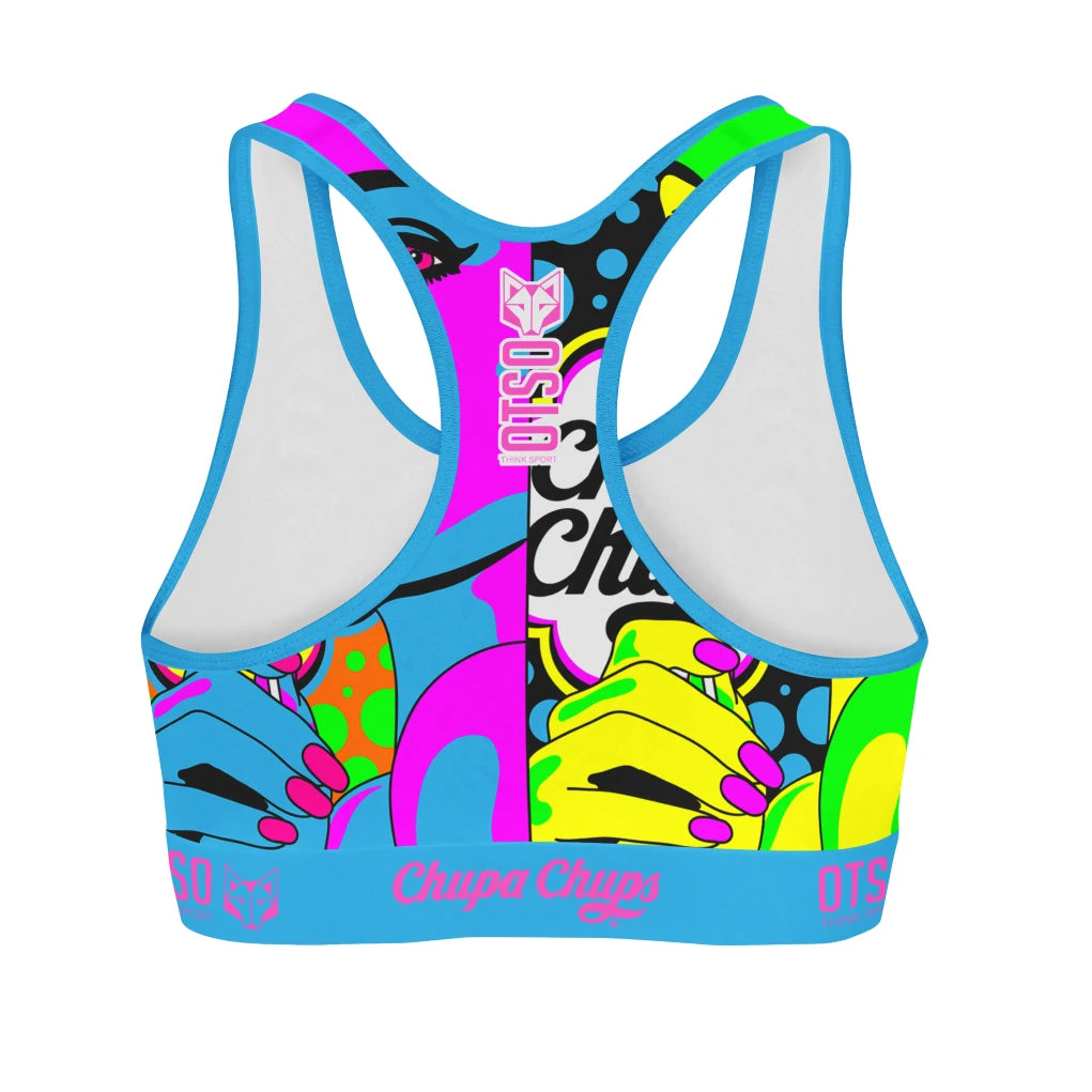 Womens Sports Top - Chupa Chups Warhool