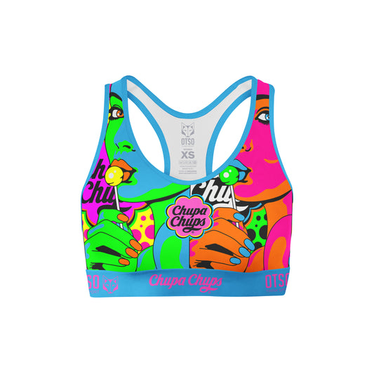 Womens Sports Top - Chupa Chups Warhool