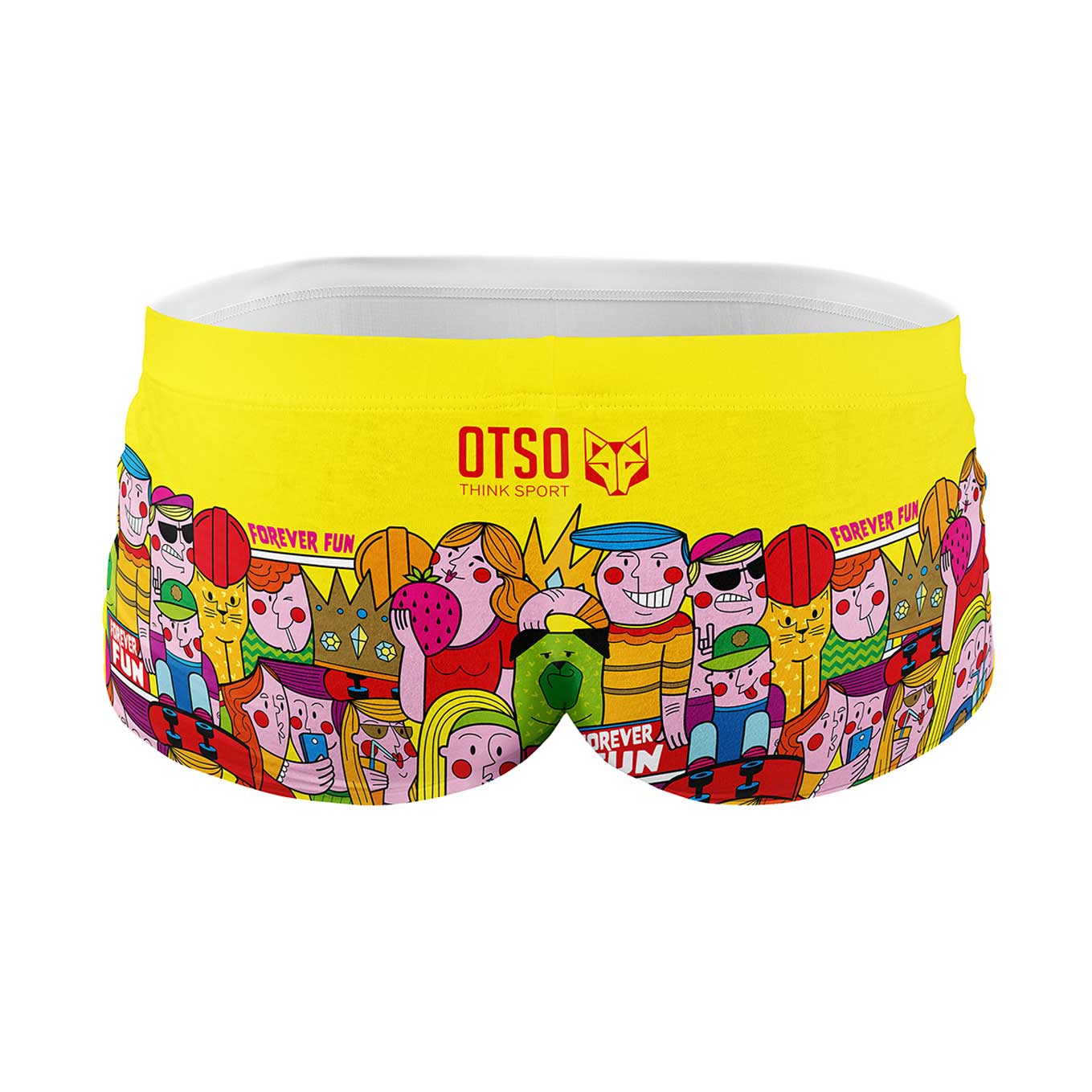 Mens Swim Trunks - Chupa Chups Forever Fun