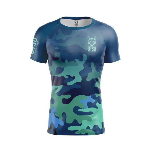 Mens T-shirt - Blue Camo