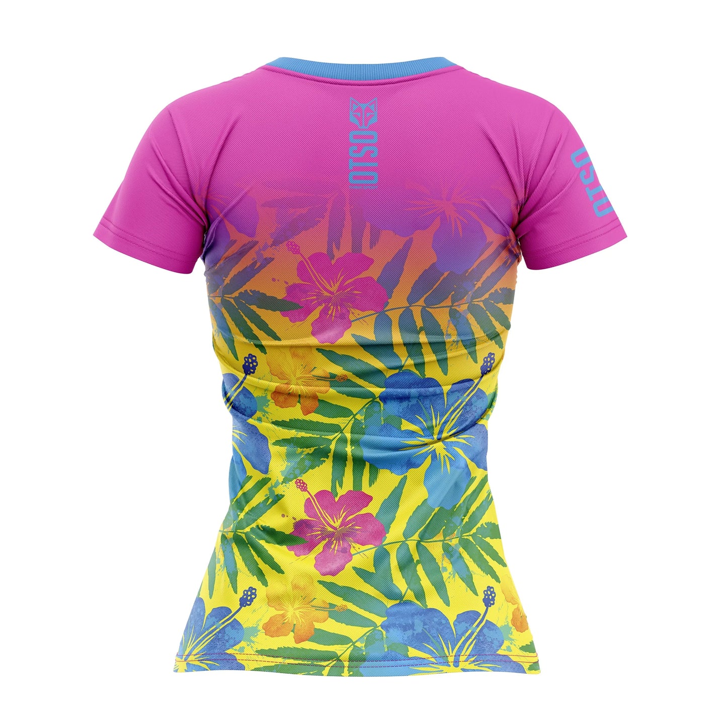 Womens T-shirt - Floral Pink